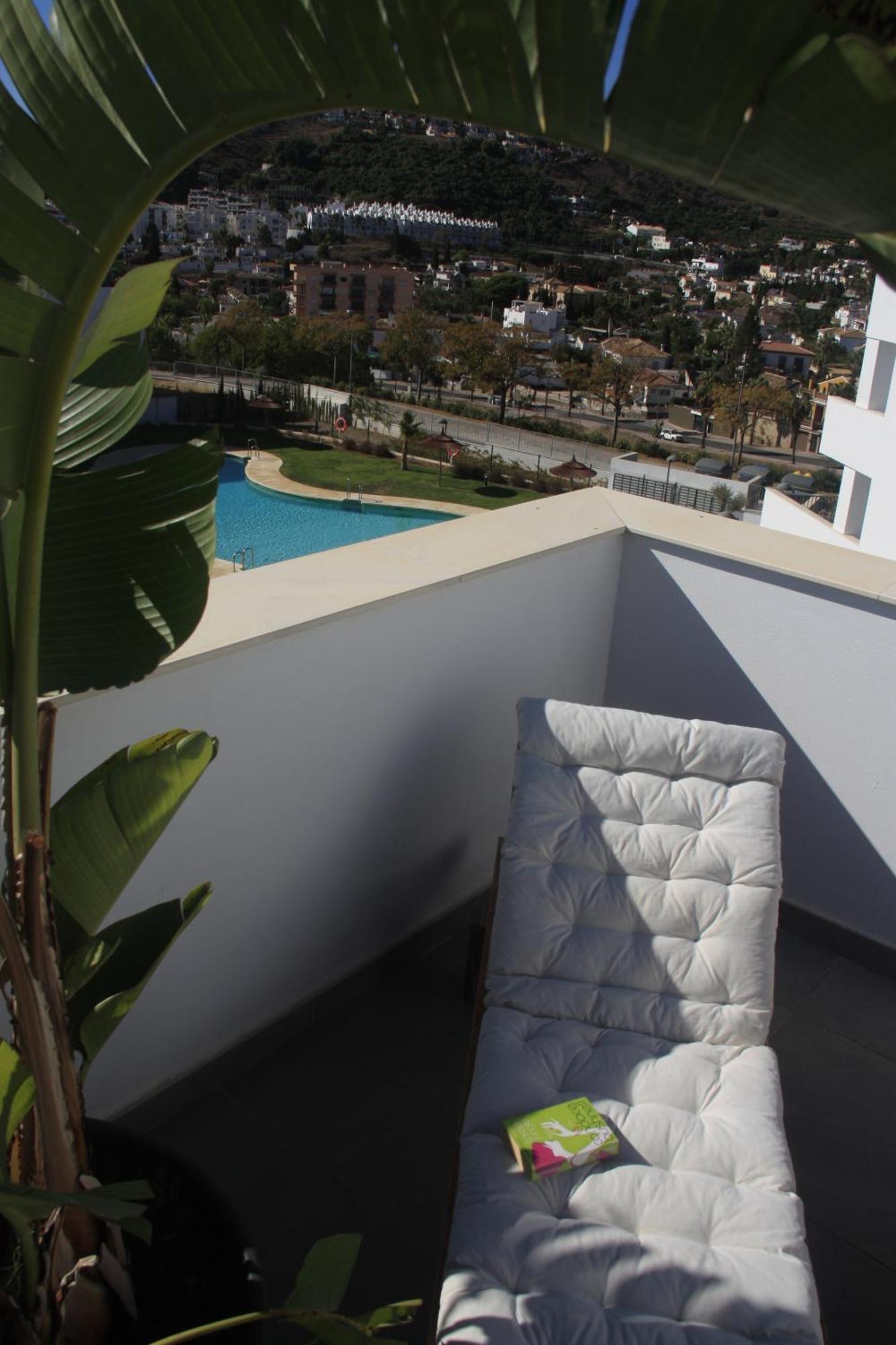 Sunny Penthouse Beach Apartment With Panoramic Views Almunecar Bagian luar foto