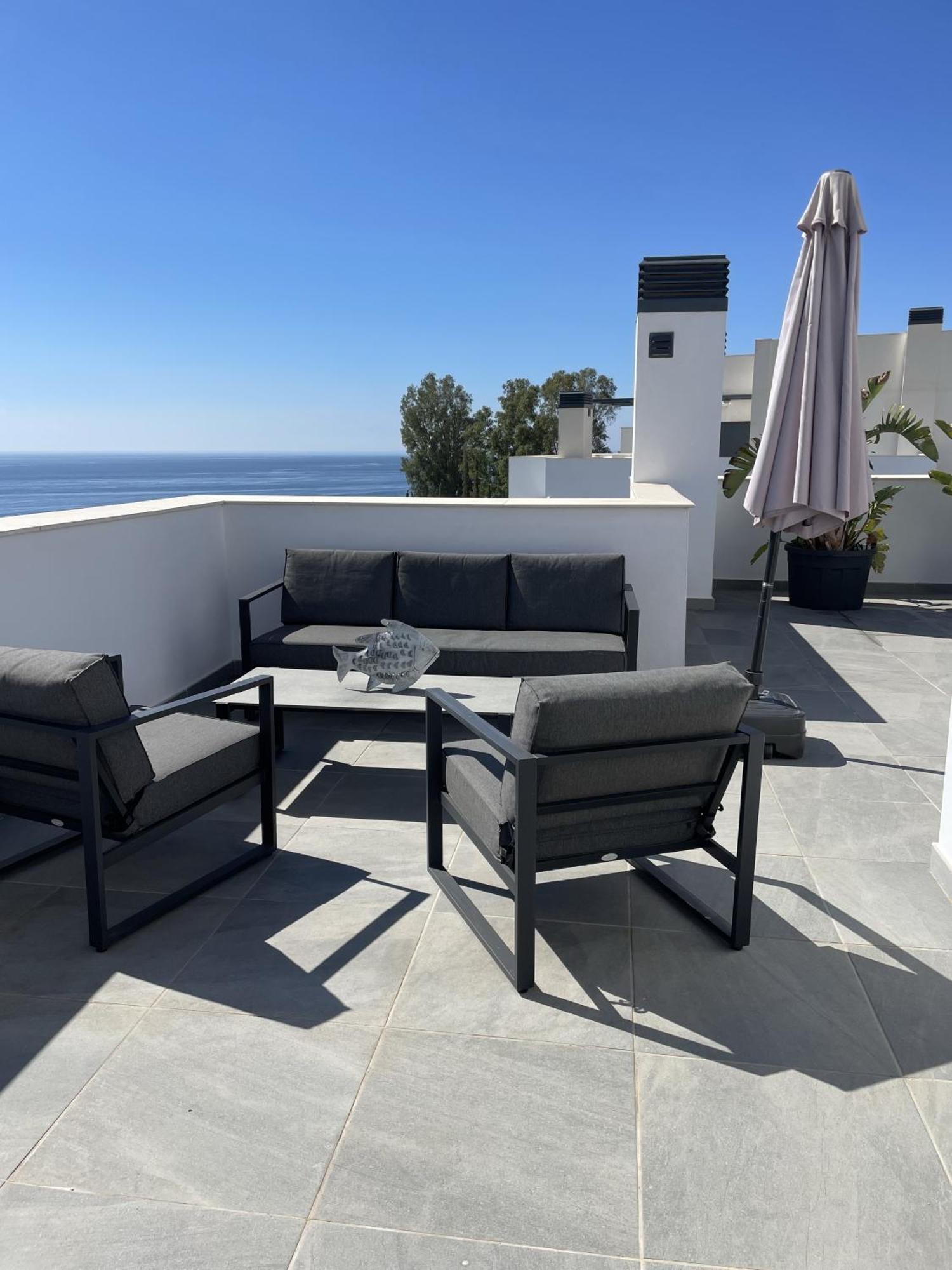 Sunny Penthouse Beach Apartment With Panoramic Views Almunecar Bagian luar foto