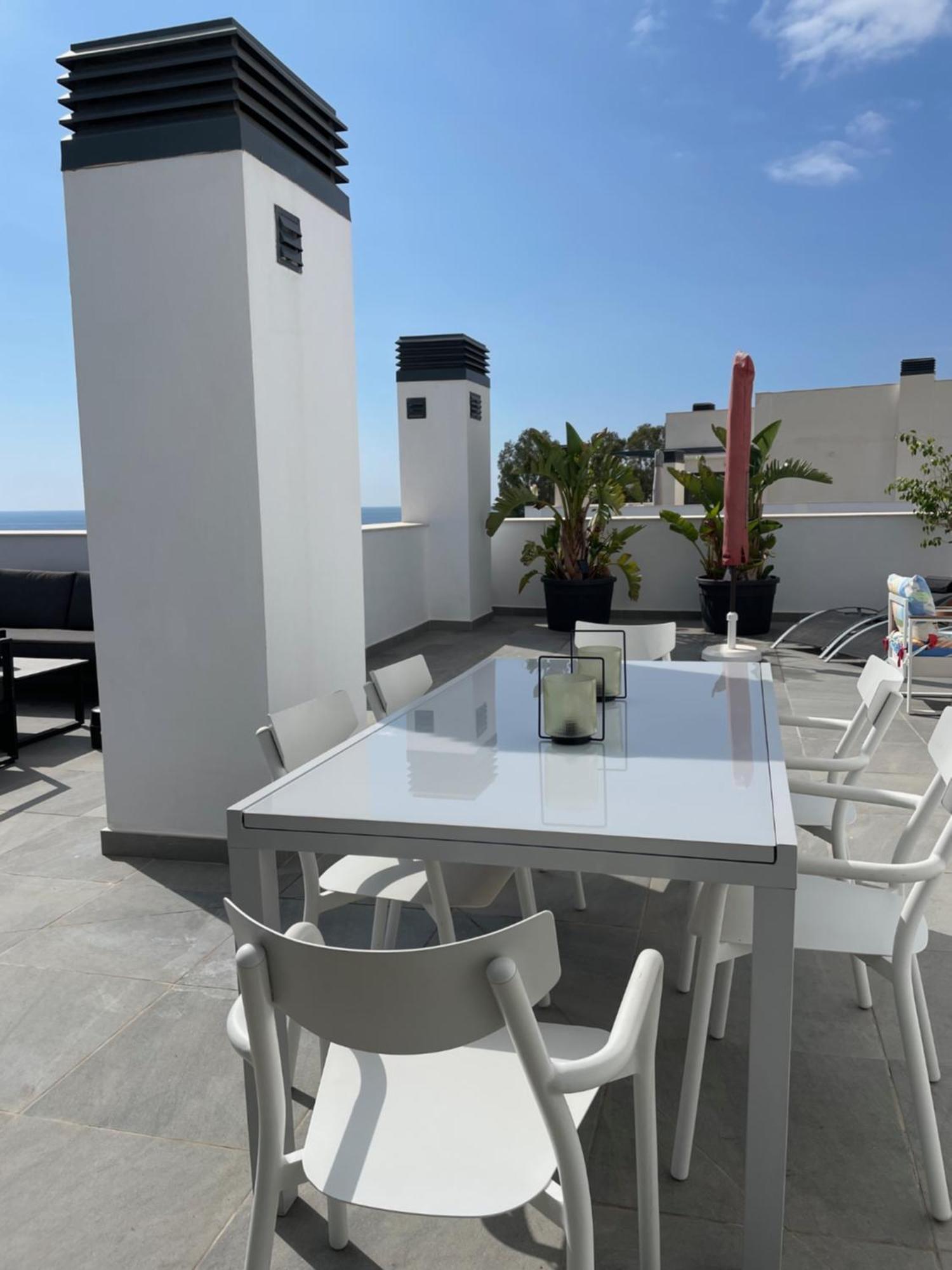 Sunny Penthouse Beach Apartment With Panoramic Views Almunecar Bagian luar foto