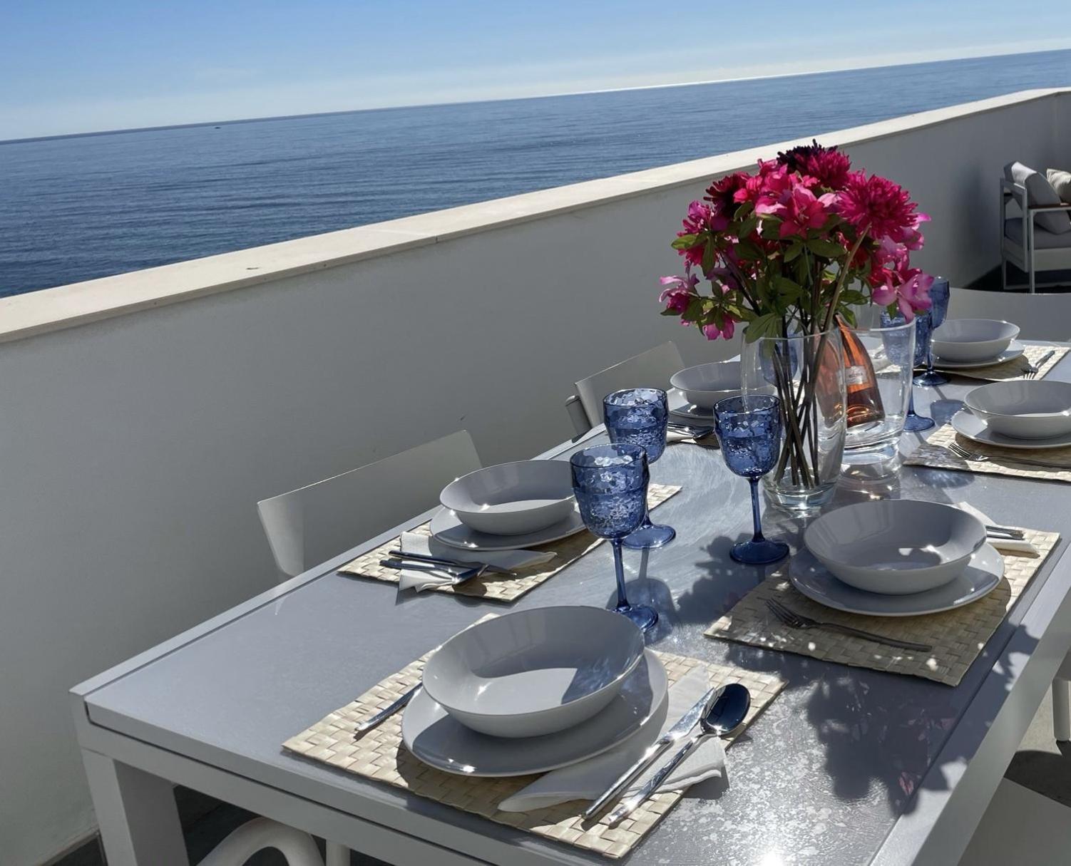 Sunny Penthouse Beach Apartment With Panoramic Views Almunecar Bagian luar foto